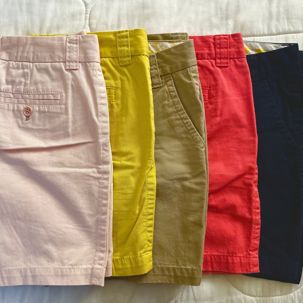 J. Crew Chino Short - Size 10, 7 in - LIGHT ROSE PINK
